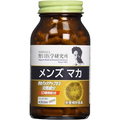 Amazon | 野口医学研究所 マカ メンズマカ 栄養補助食品 150粒 Amazon | 野口医学研究所 マカ メンズマカ 栄養補助食品 150粒